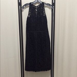 J. Crew Black Midi Sheath Dress with Halter Neckline for Cocktail